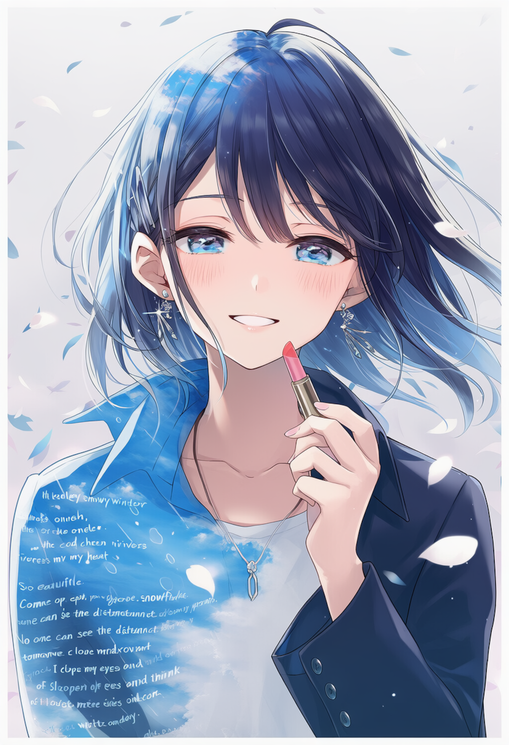 メイクをしてみた・・・