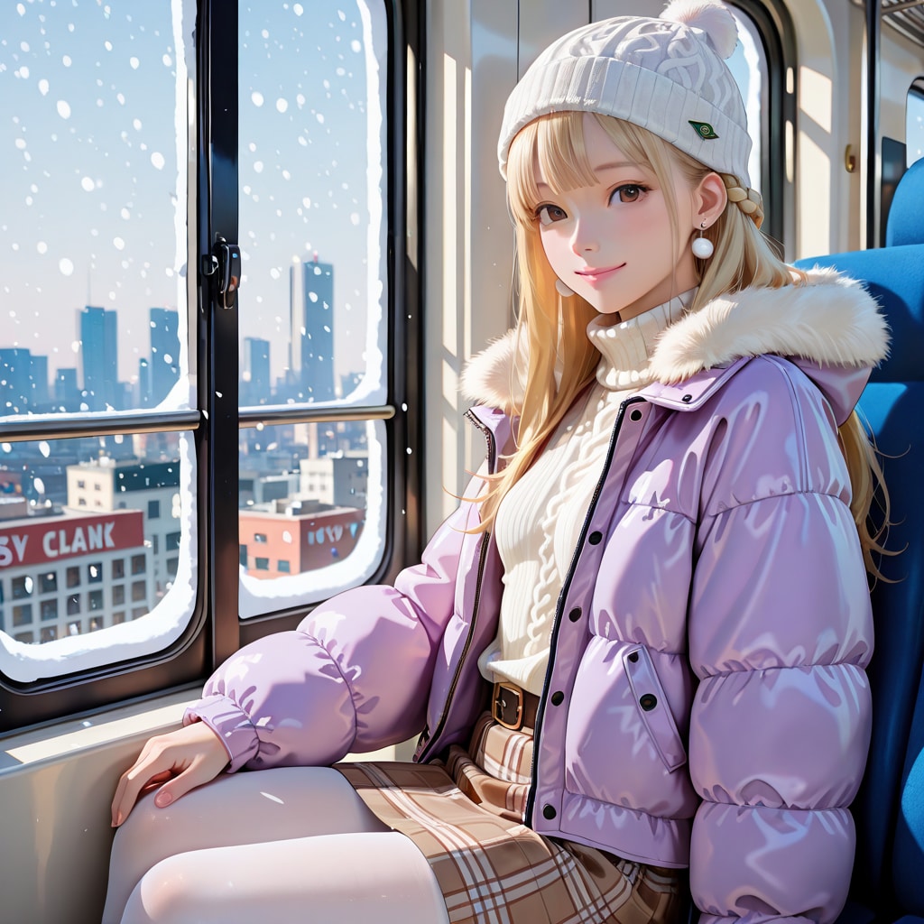 澪奈 Winter Vacation (1) | の人気AIイラスト・グラビア