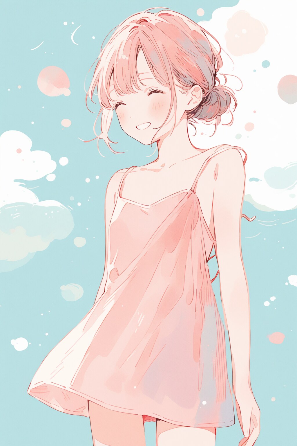 ウェディングドレス姿のお嬢（6）