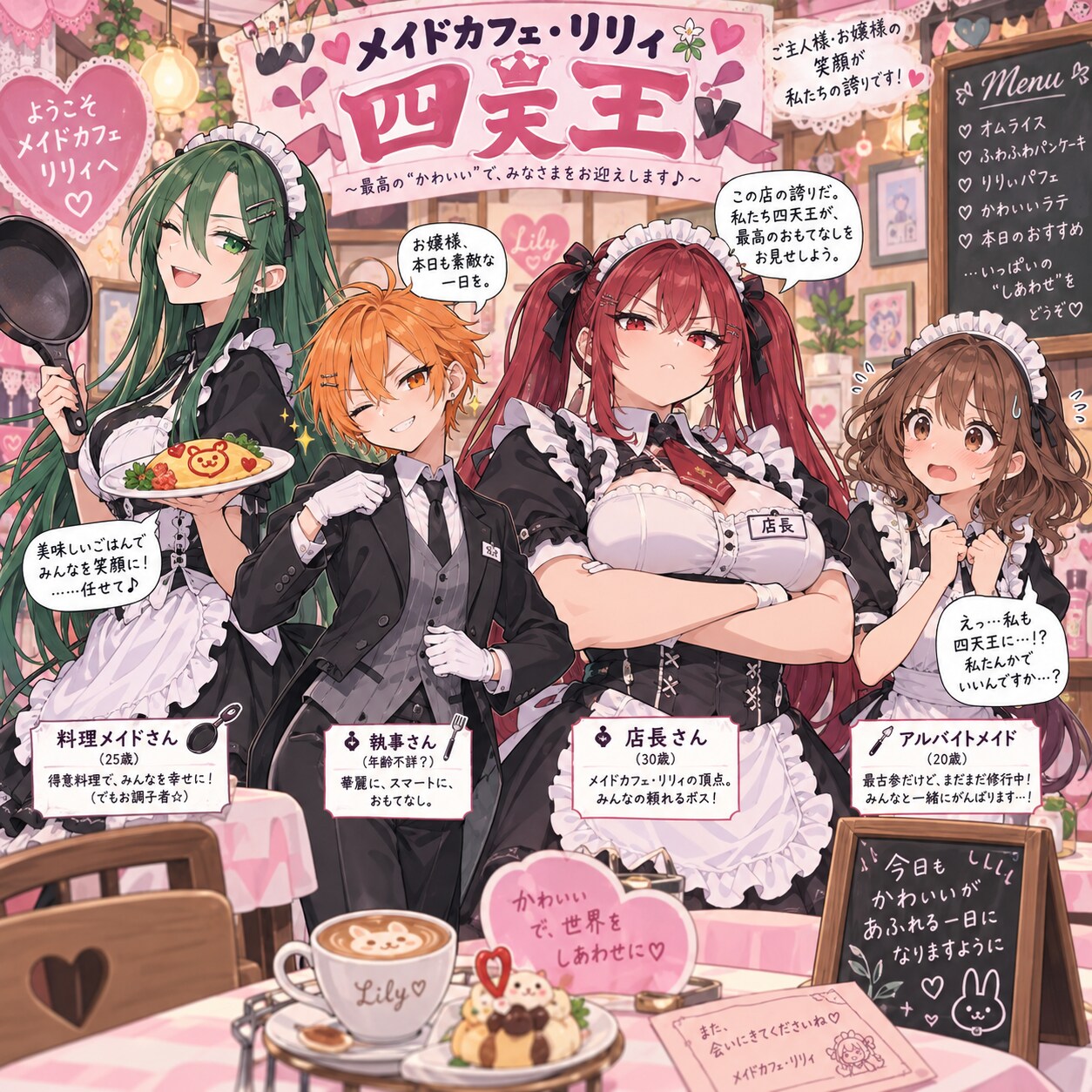 リリィ四天王 | の人気AIイラスト・グラビア