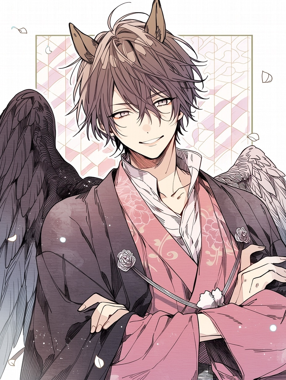 馬ガラスのイケメン | の人気AIイラスト・グラビア