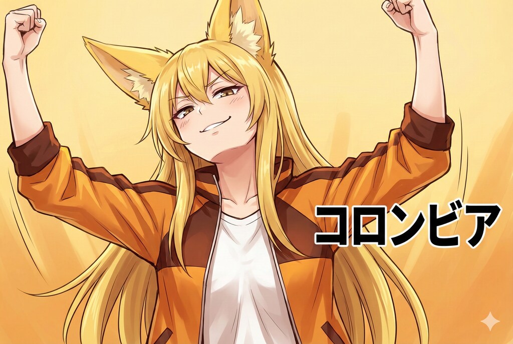 コロンビアポーズ