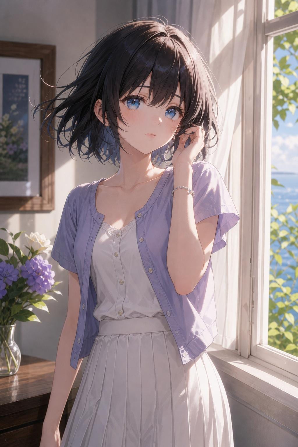 黒髪　うちの子夏服総選挙