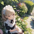 庭園のメイド 6枚目
