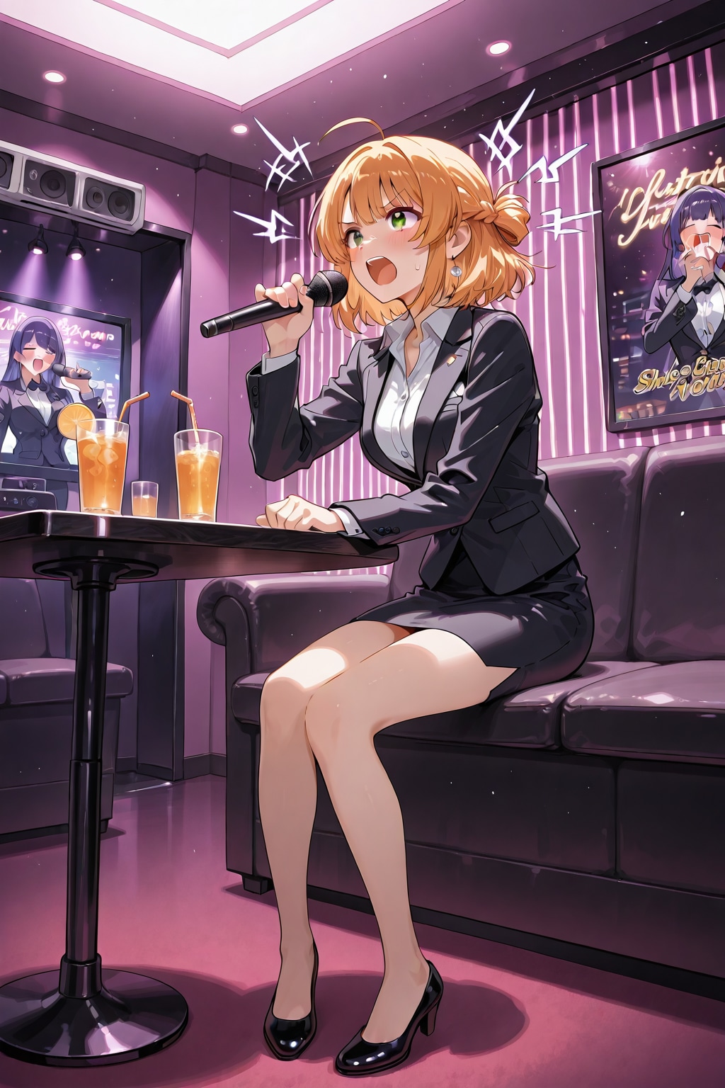 歌に怒りを込めて。