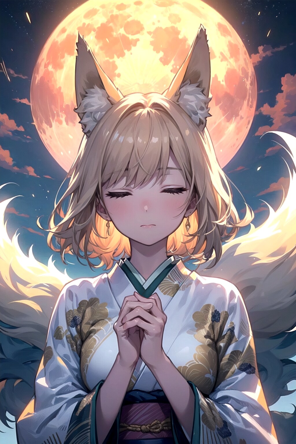 お祈り | の人気AIイラスト・グラビア