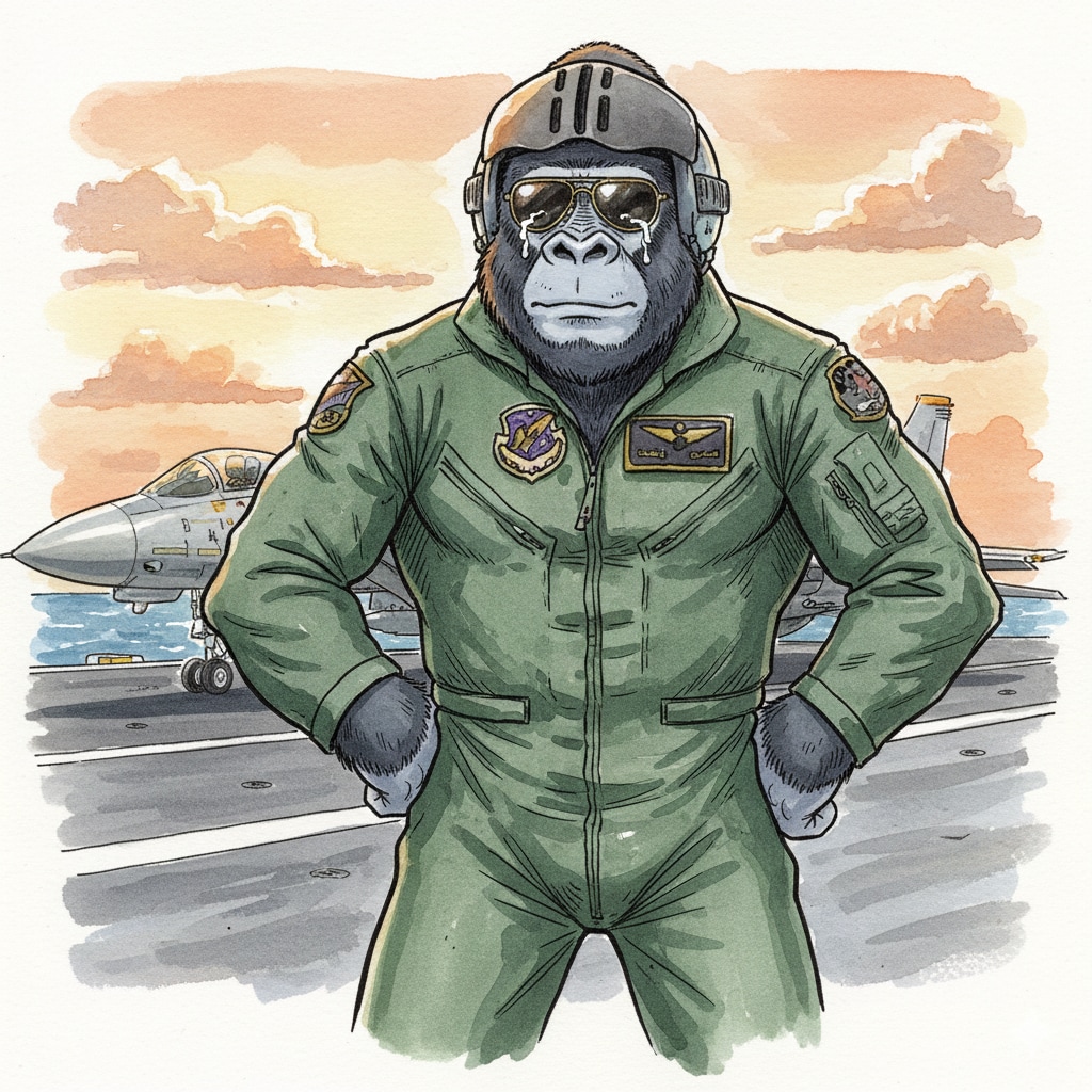 トップガンなパイロットのセンチメンタルゴリラ