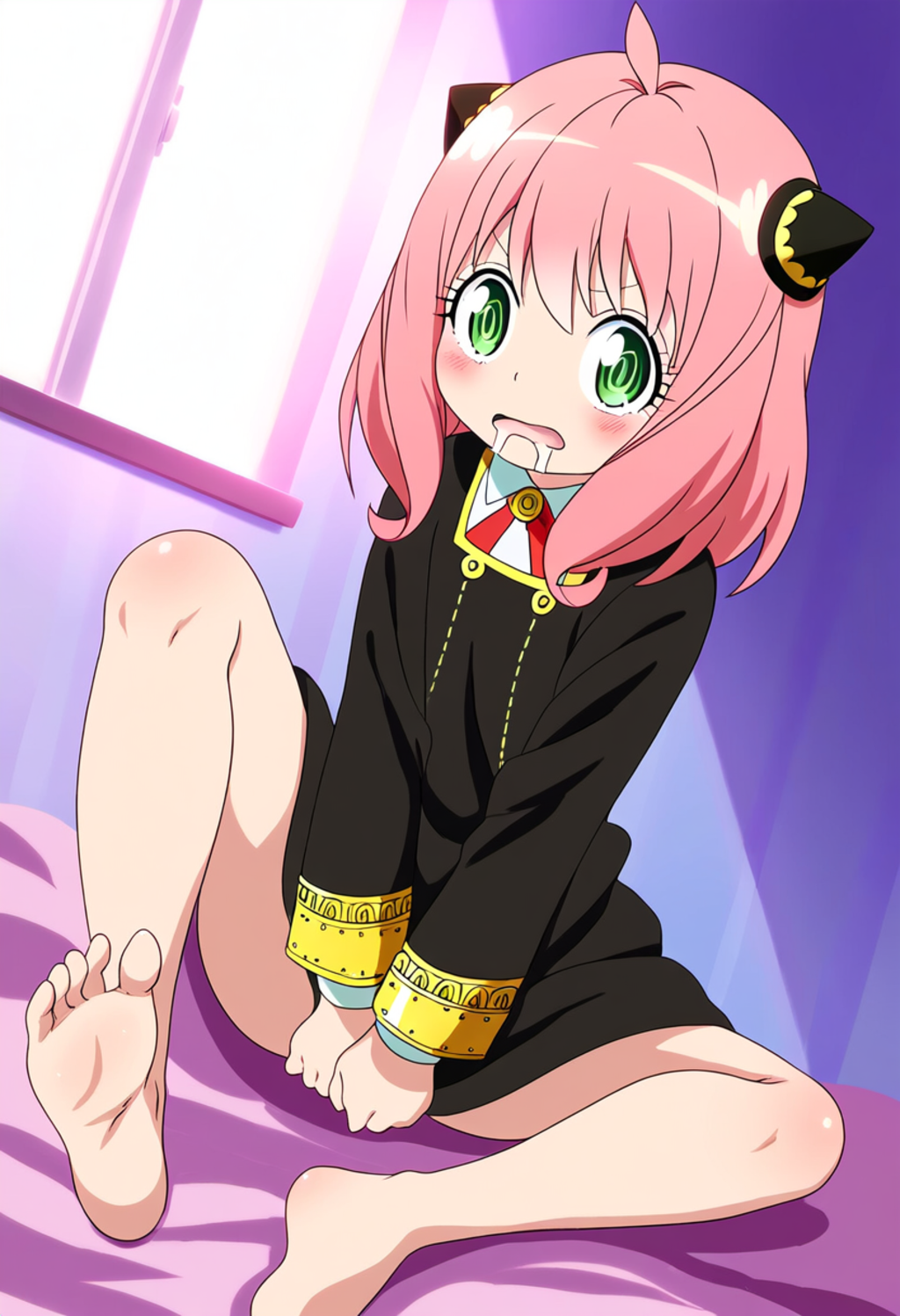 よだれを垂らすアーニャちゃん♡