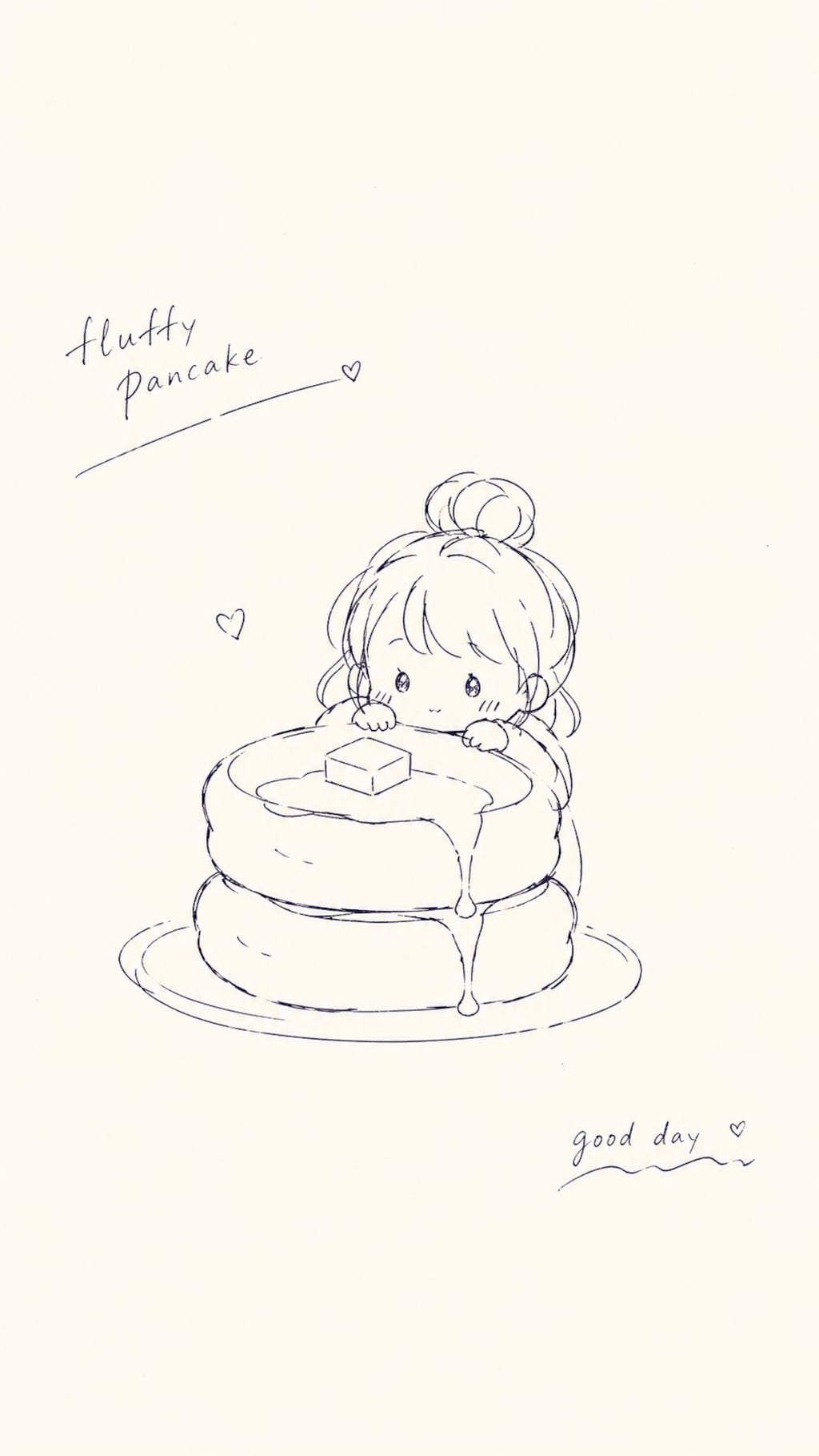 落書き風