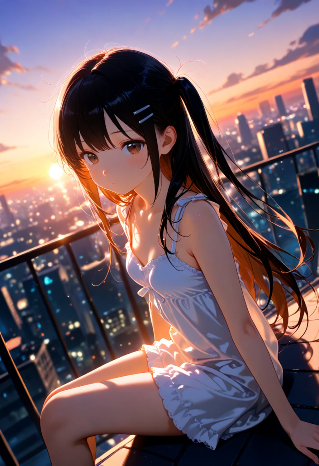 黒髪の美少女(392)