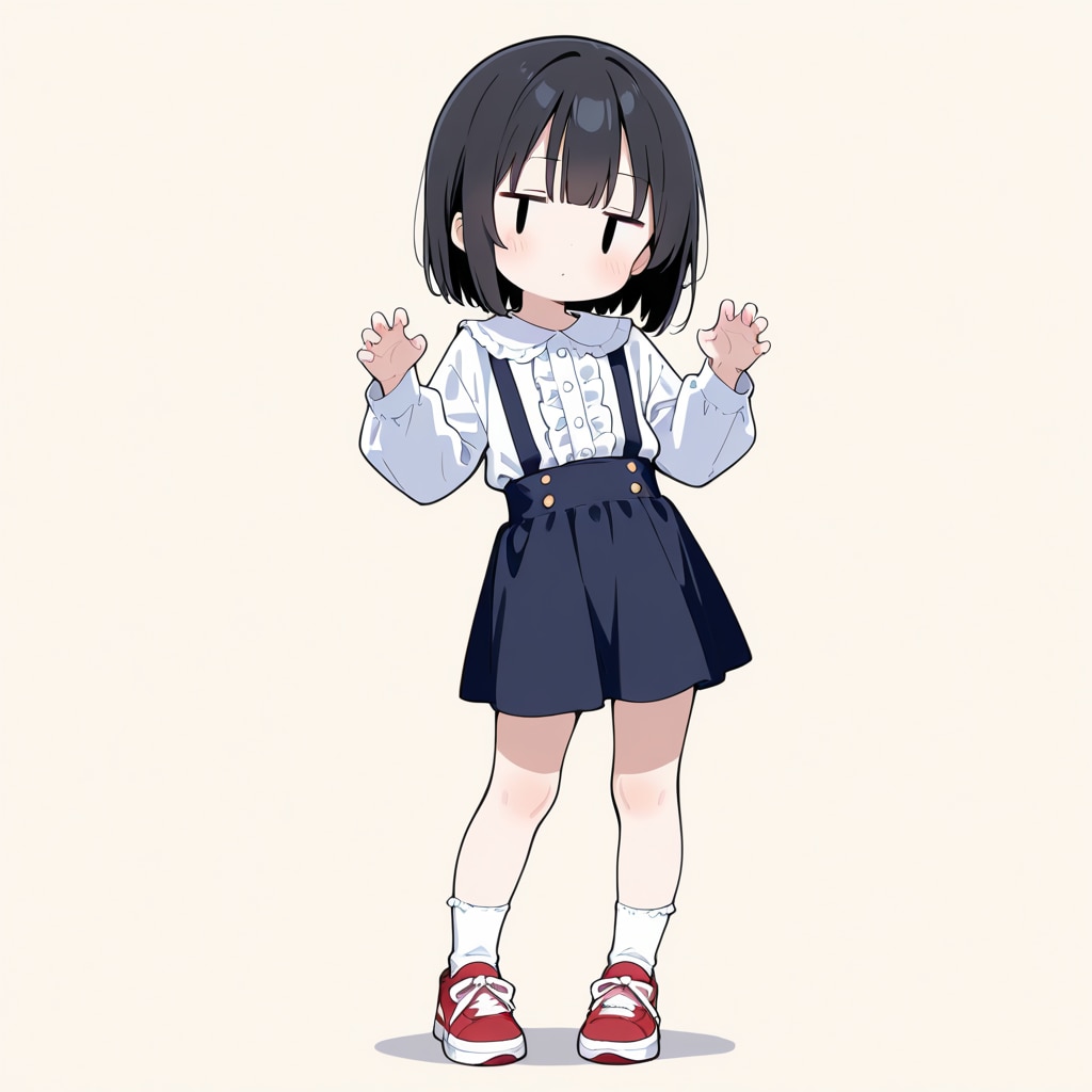 茉莉のメタリック像