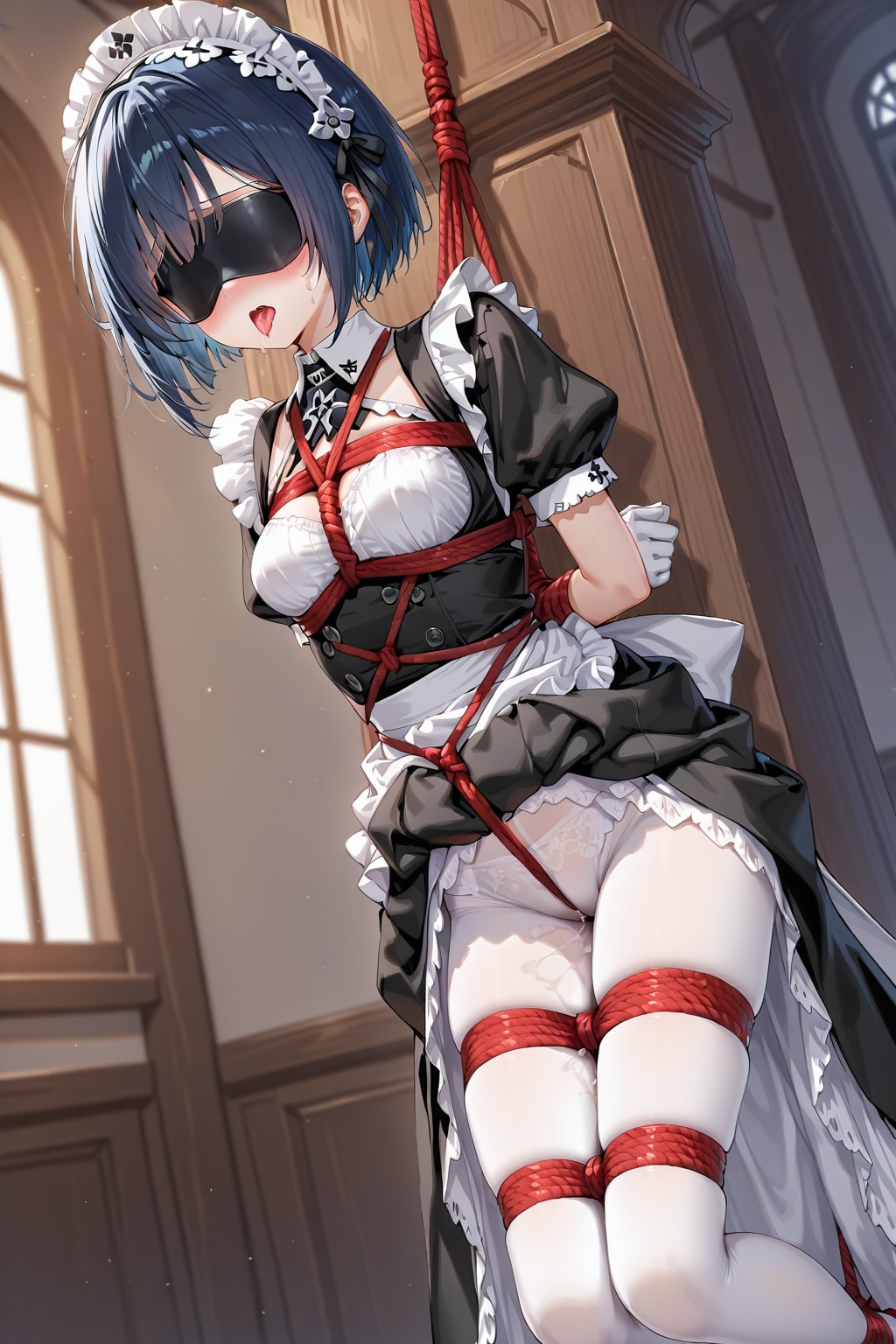 拘束メイド