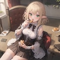 エルフちゃん・おやつタイム 2枚目
