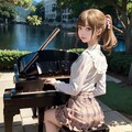 森のピアノ5（振り返らないでいいよ…） 12枚目