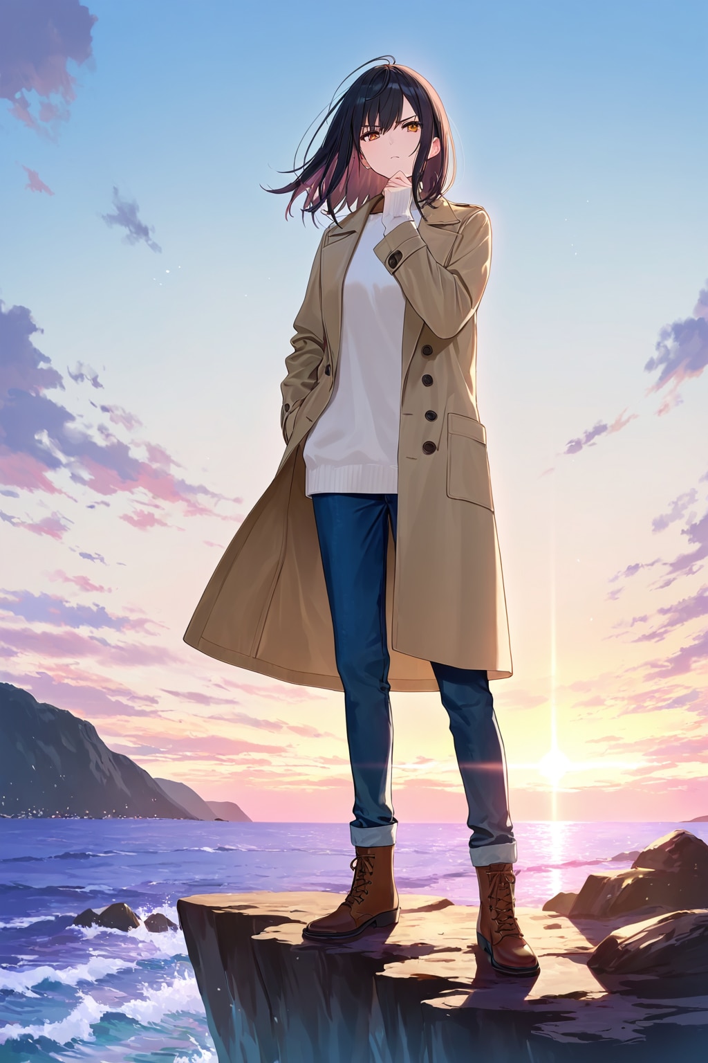 女探偵の重大な思索