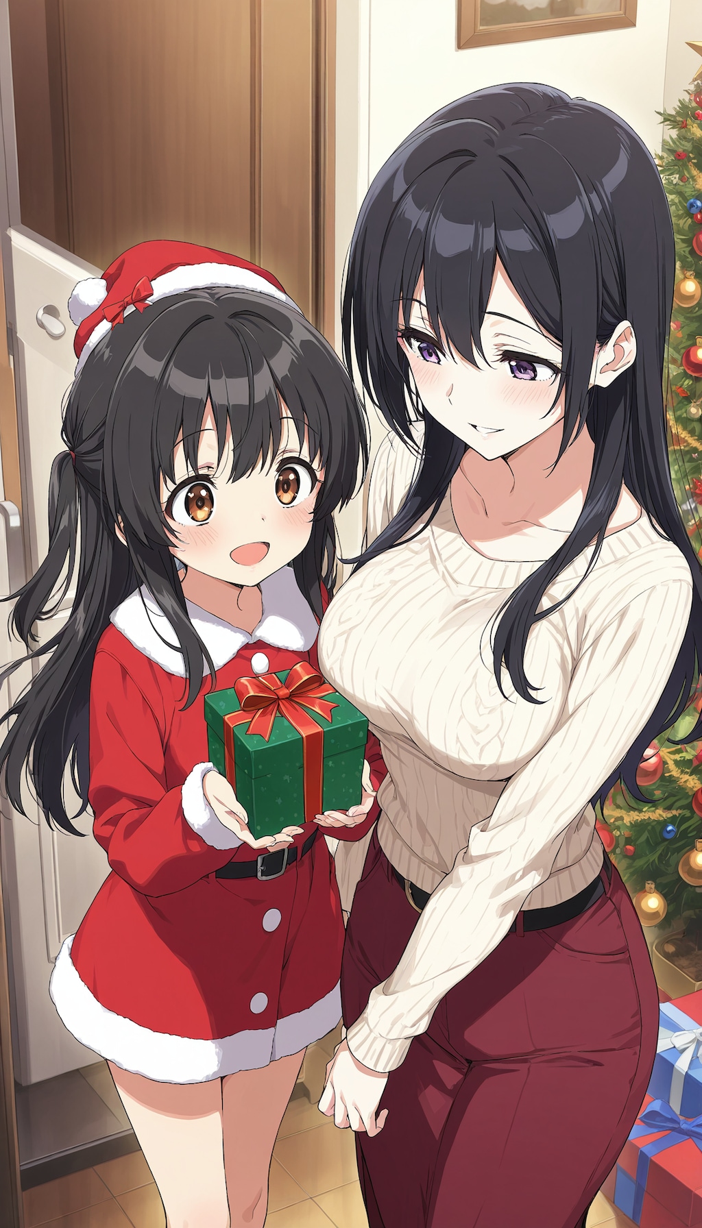 7 girls Christmas その2