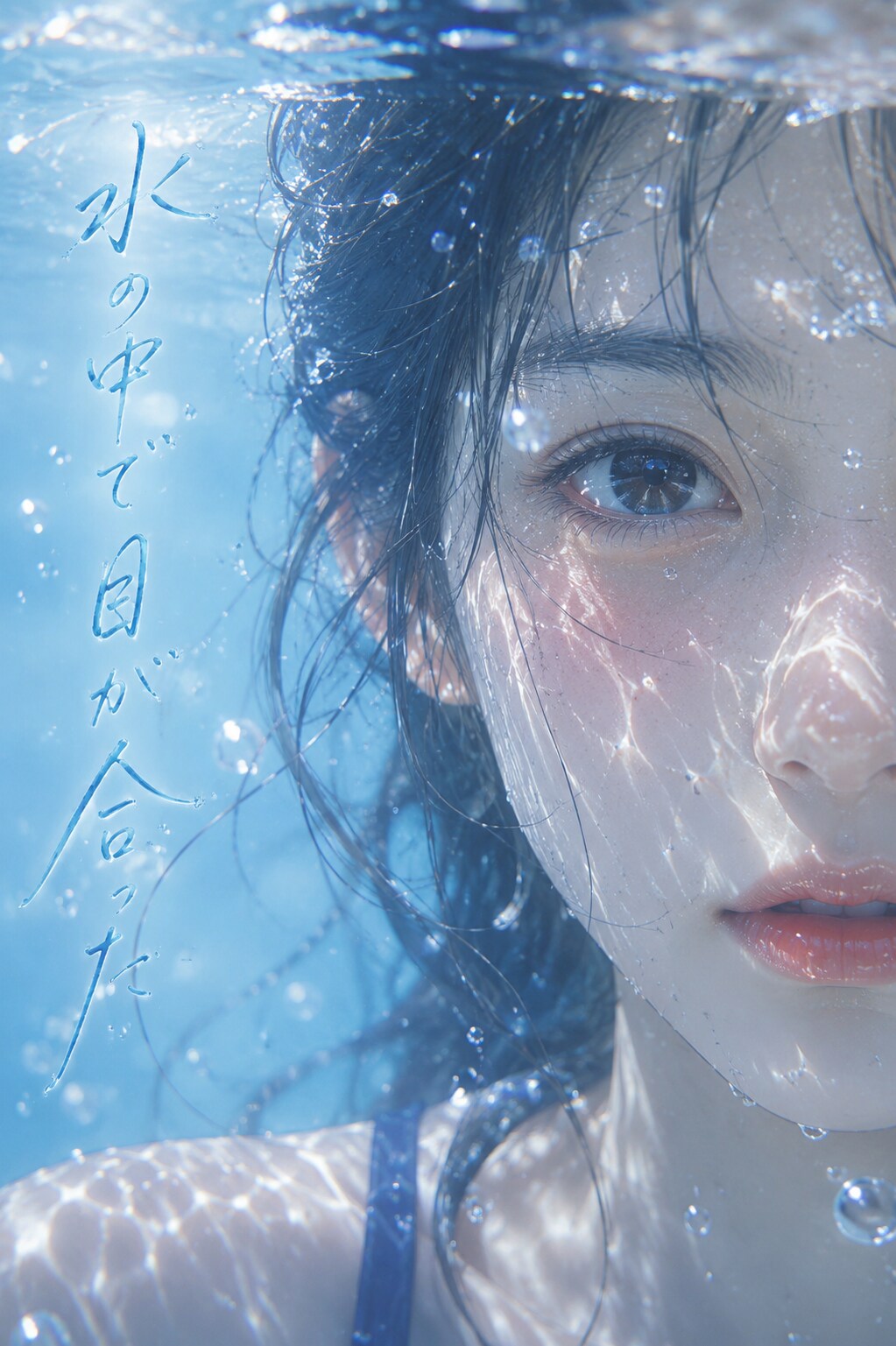 水の中で目が合った | の人気AIイラスト・グラビア