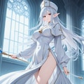 エルフの神官 2枚目