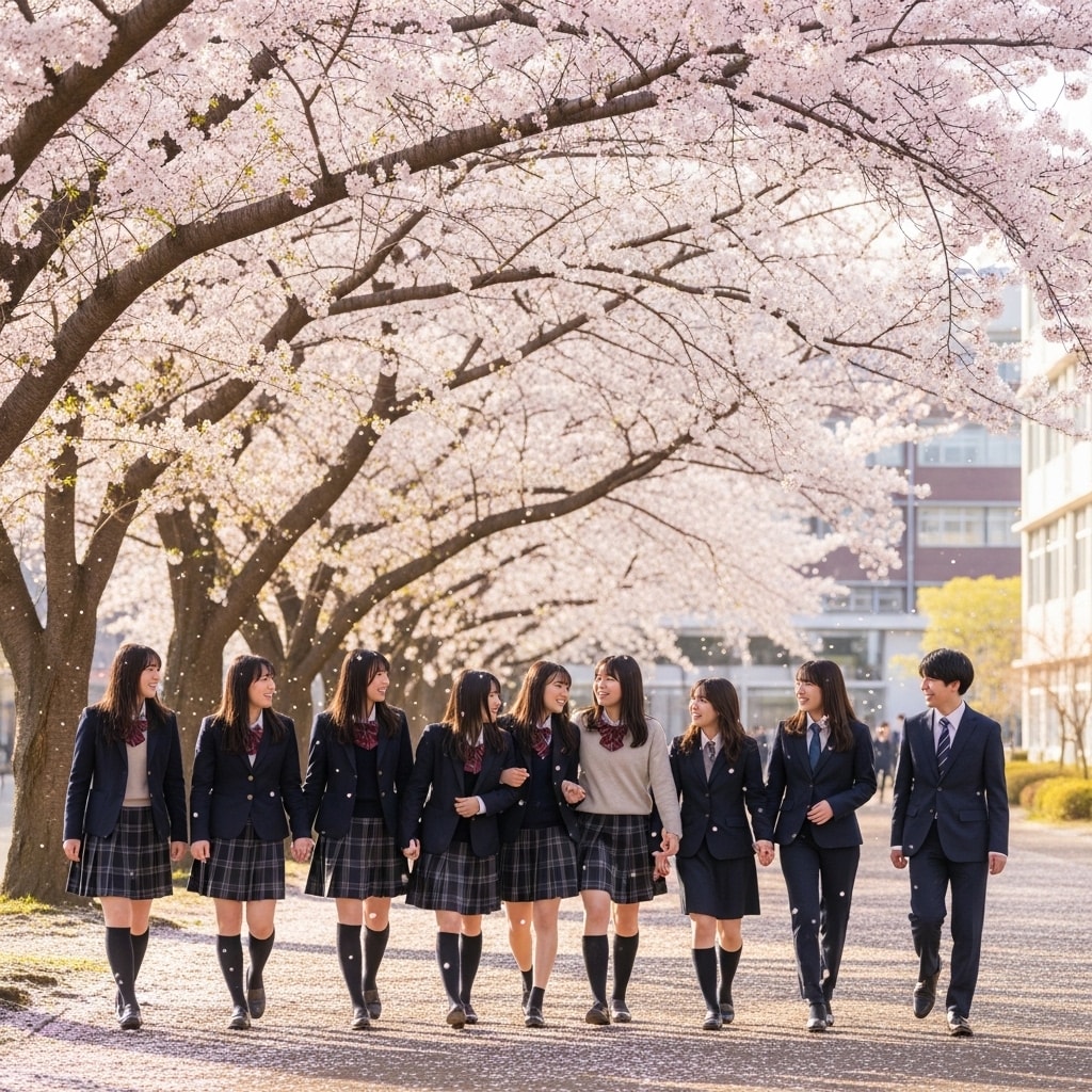 入学式が終わって