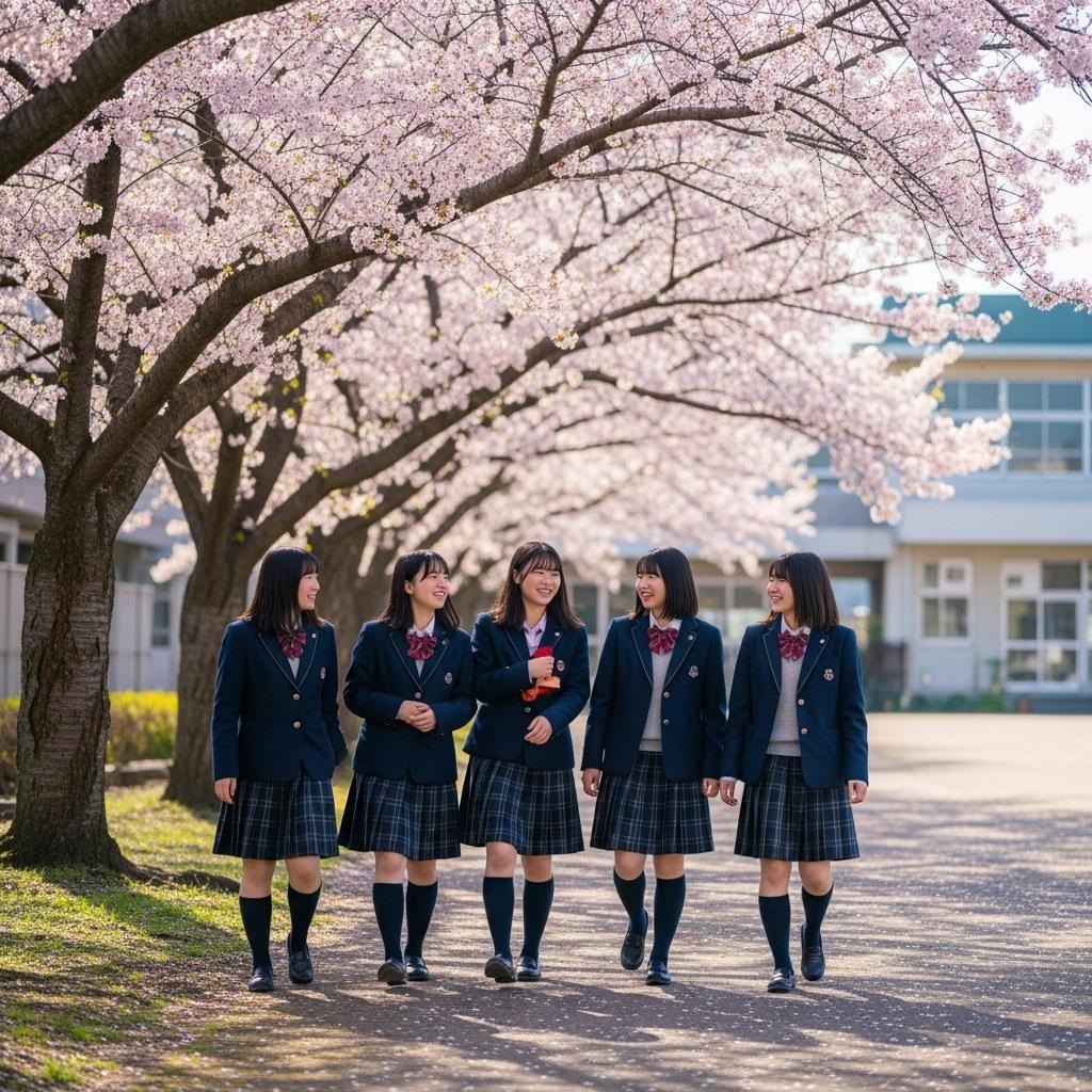 入学式が終わって