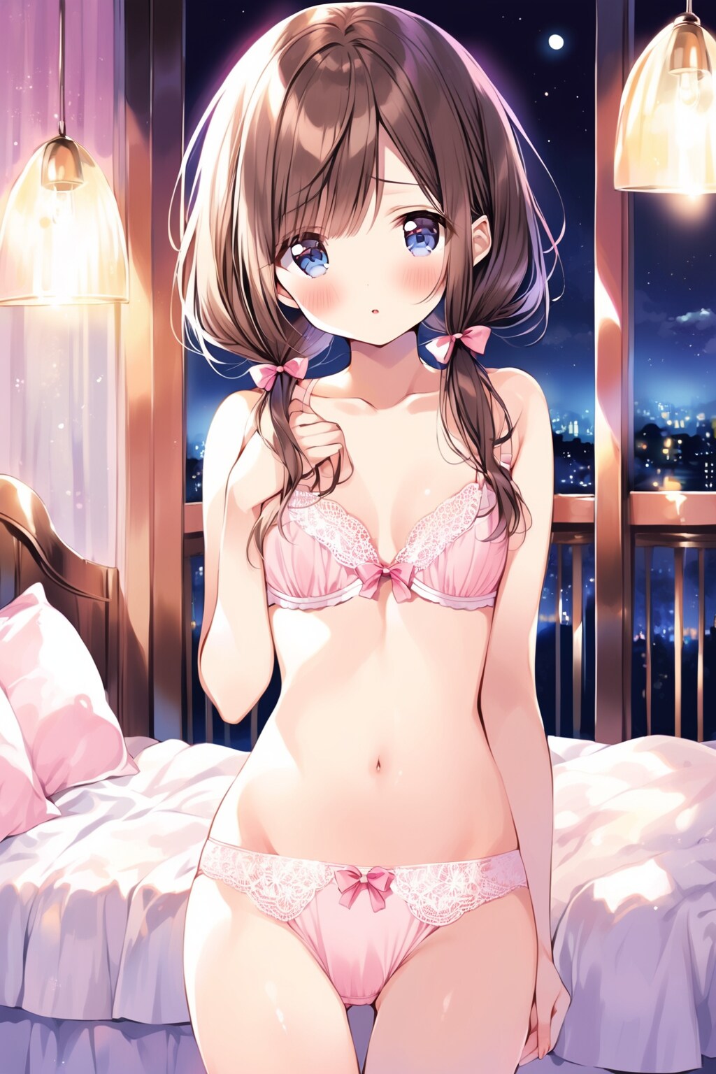 おさげ娘「下着」