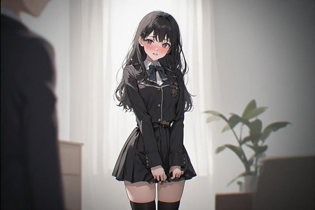 絶対領域（気づいてるver.）