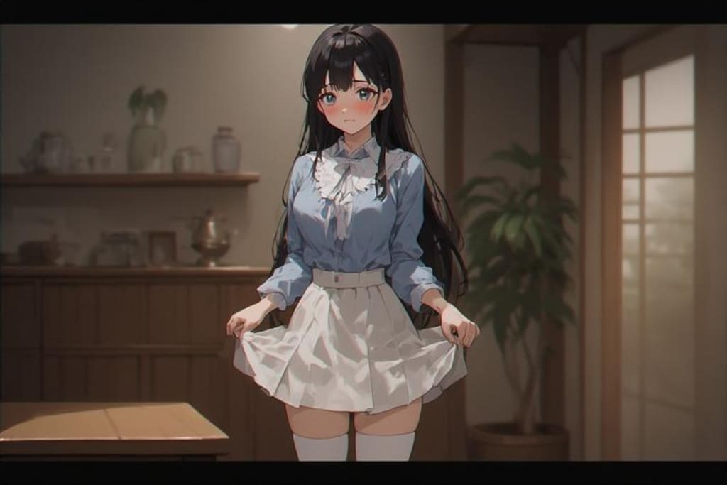 絶対領域（気づいてるver.）