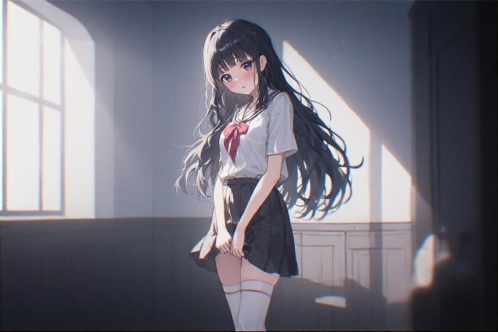 絶対領域（気づいてるver.）