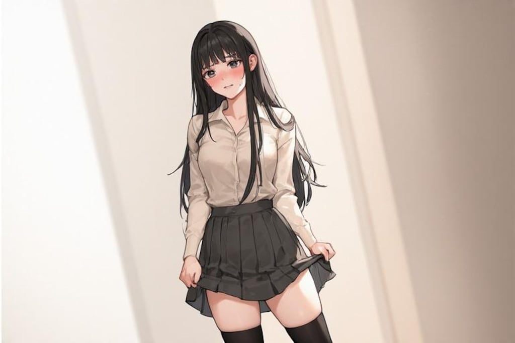 絶対領域（気づいてるver.）