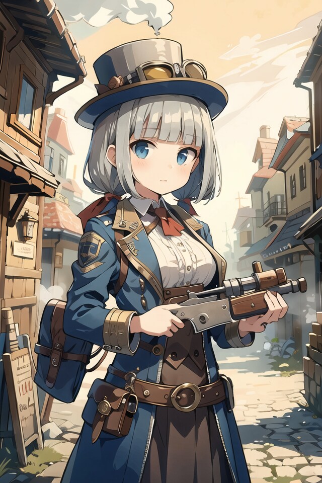 うちの子スチームパンク
