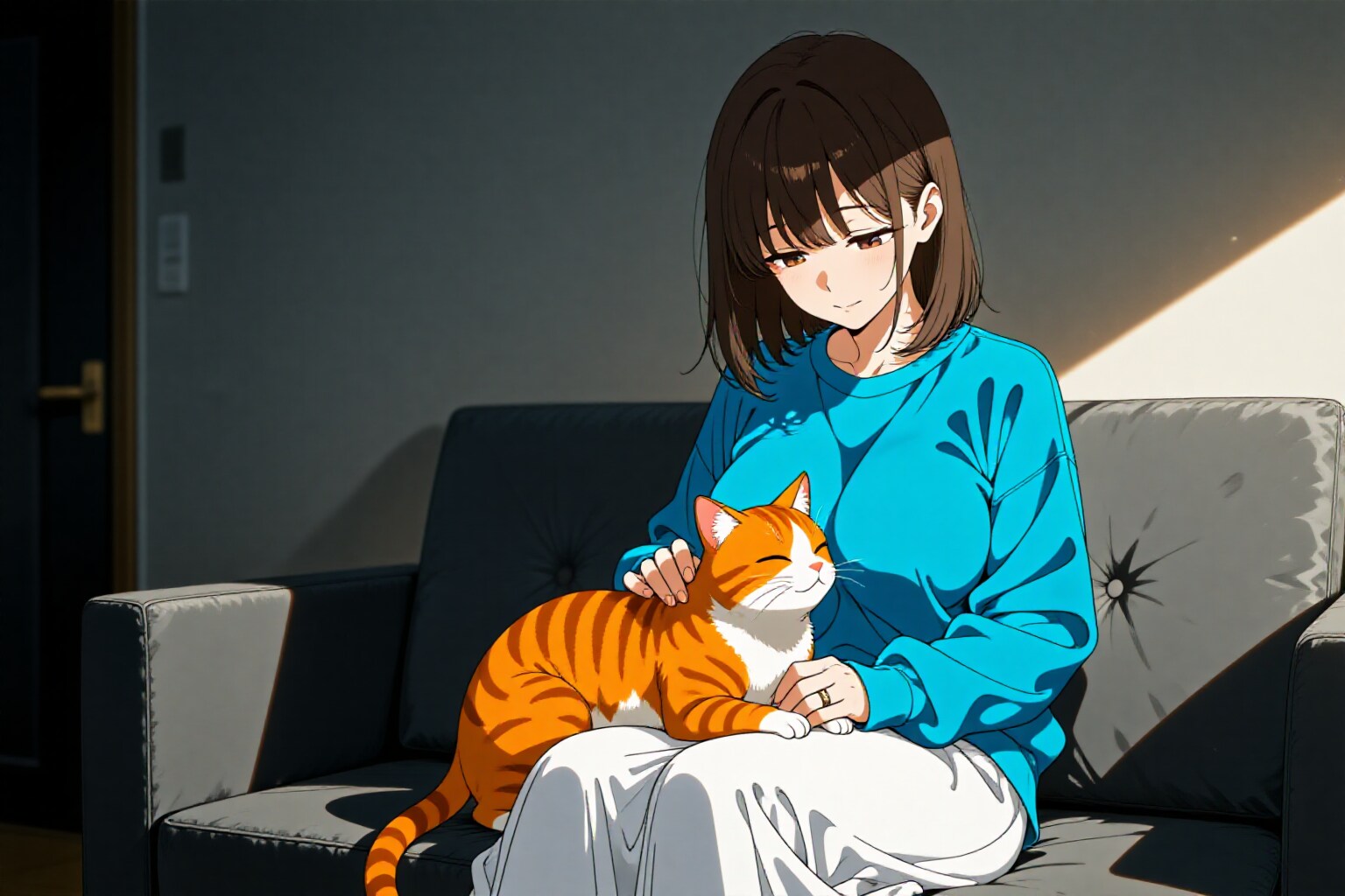 猫とお母さん | の人気AIイラスト・グラビア