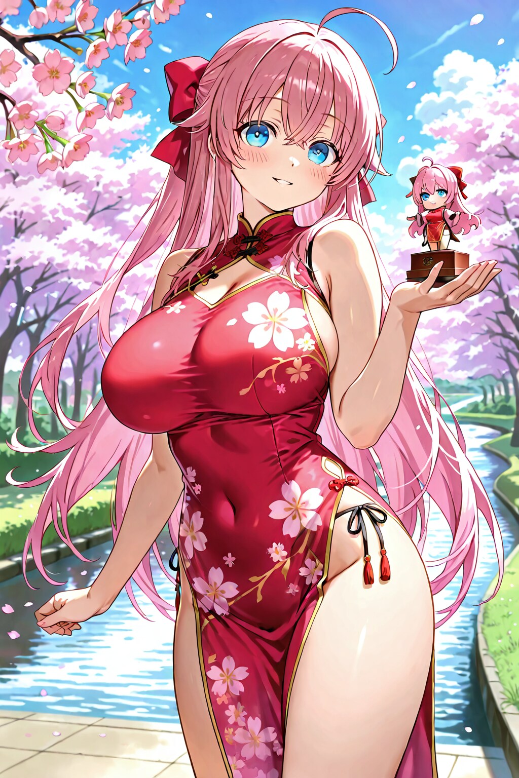 桜チャイナ娘+ねんどろいど付き