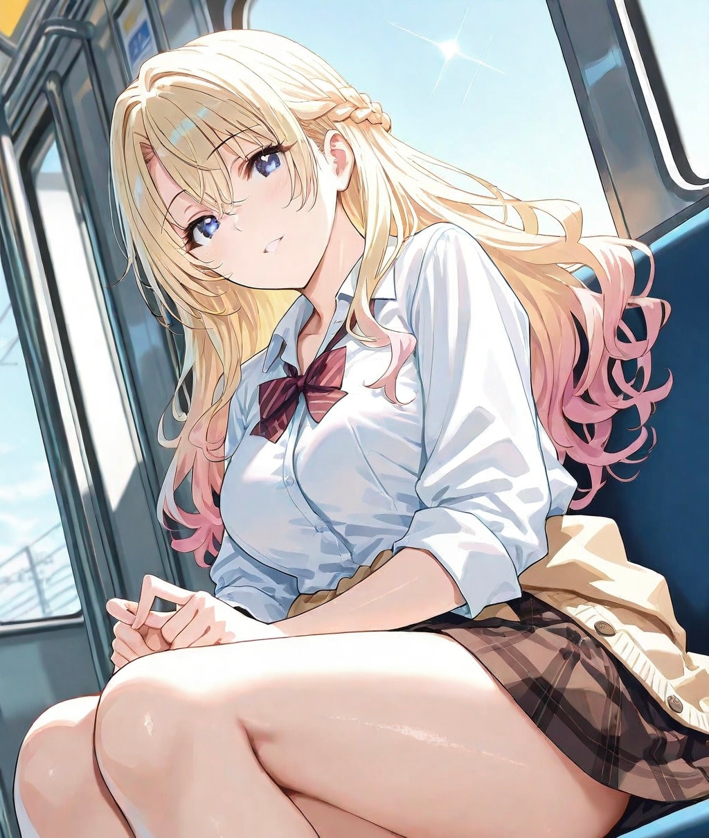 UNICORN企画投稿「ギャル風みゆう」 | の人気AIイラスト・グラビア