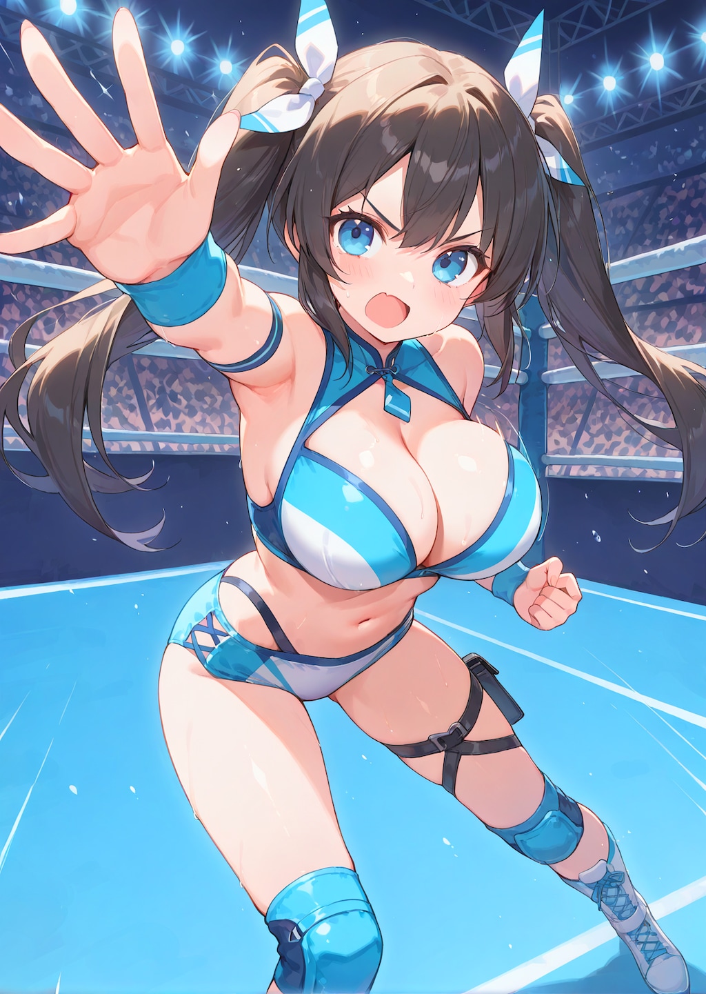 ファイティングレスラーガール