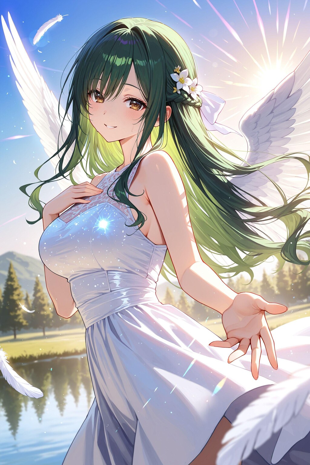 天使さん頑張ります