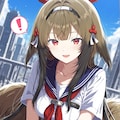 セーラー服の葉瞬光ちゃん 2枚目