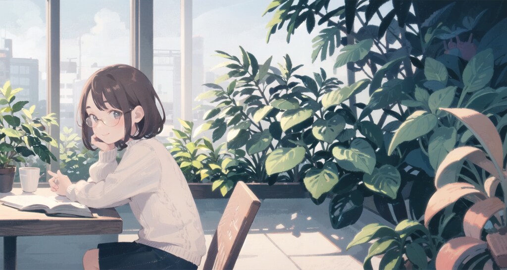 緑のインテリア