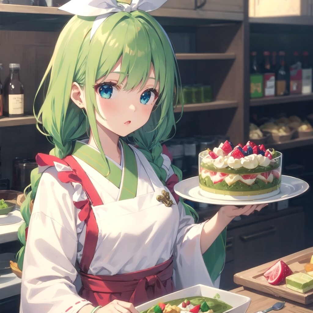 抹茶ケーキ