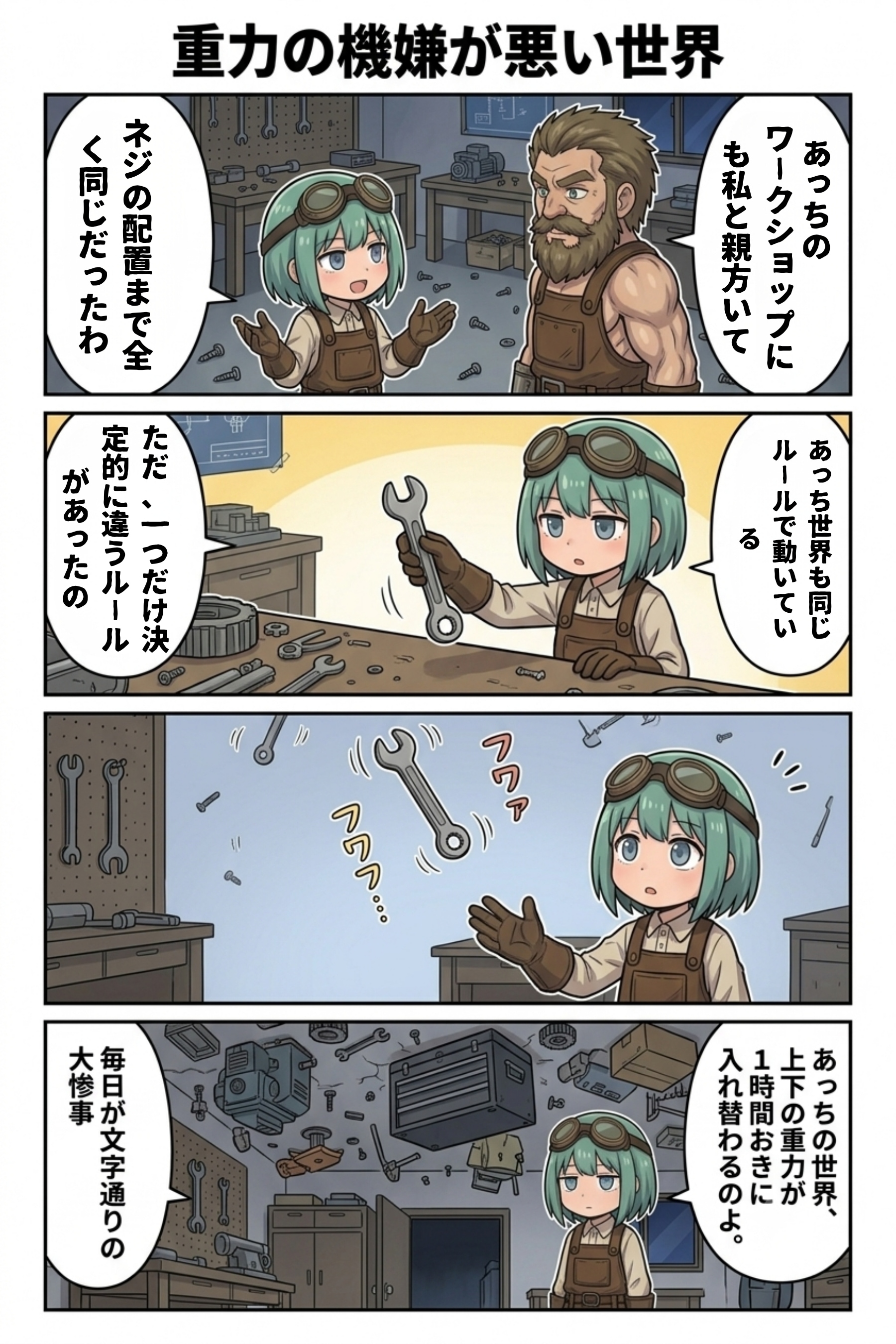 ポンコツレナの発明日記　異世界旅行