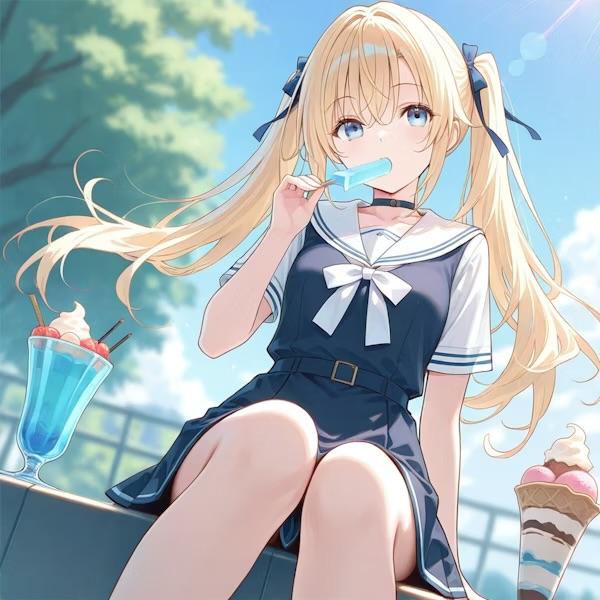 アイスうまうま | の人気AIイラスト・グラビア