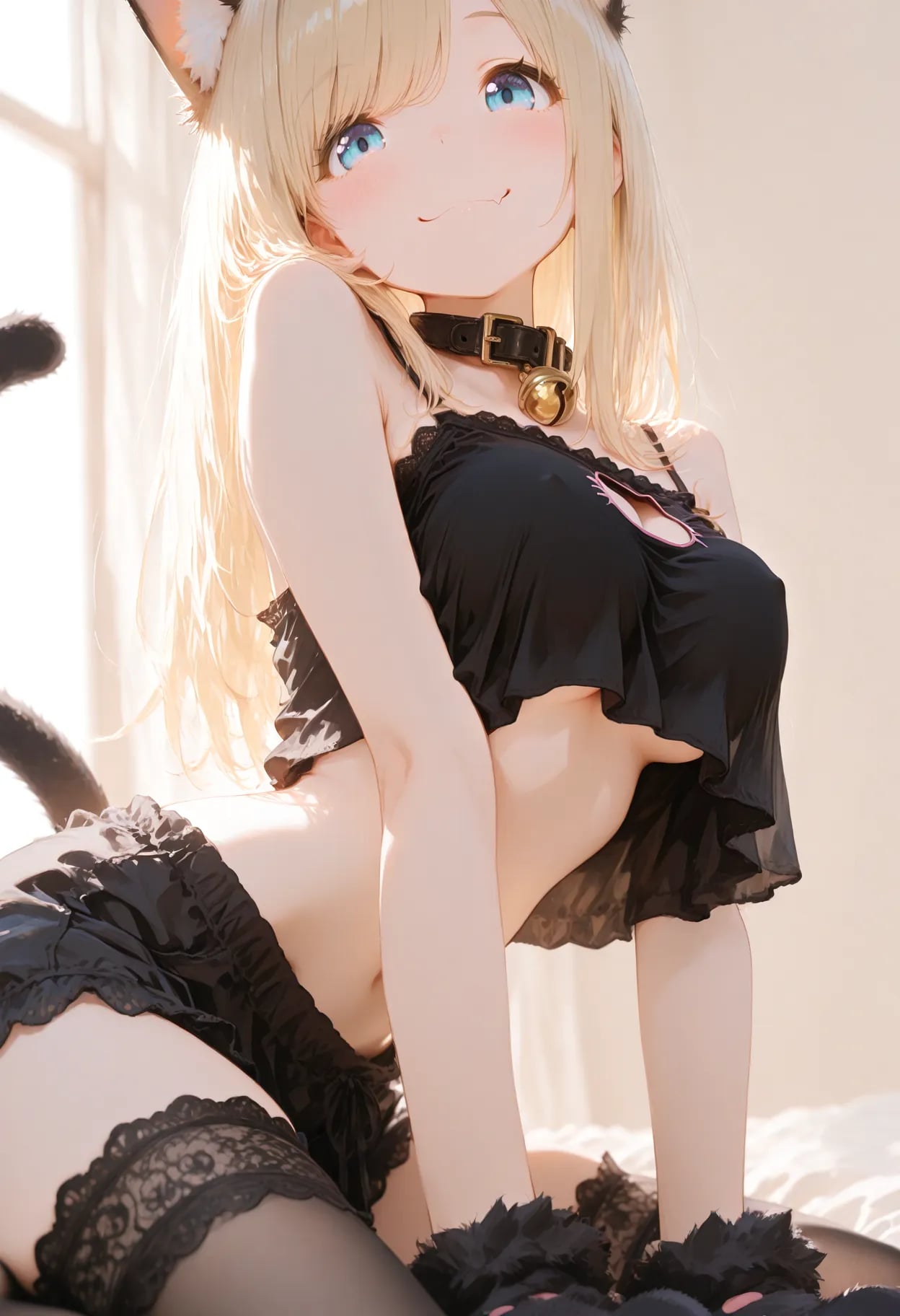 ブロンド猫娘ちゃん