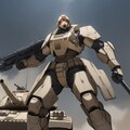 攻撃と機動のための直立一人乗り戦車（PixAI版） 7枚目
