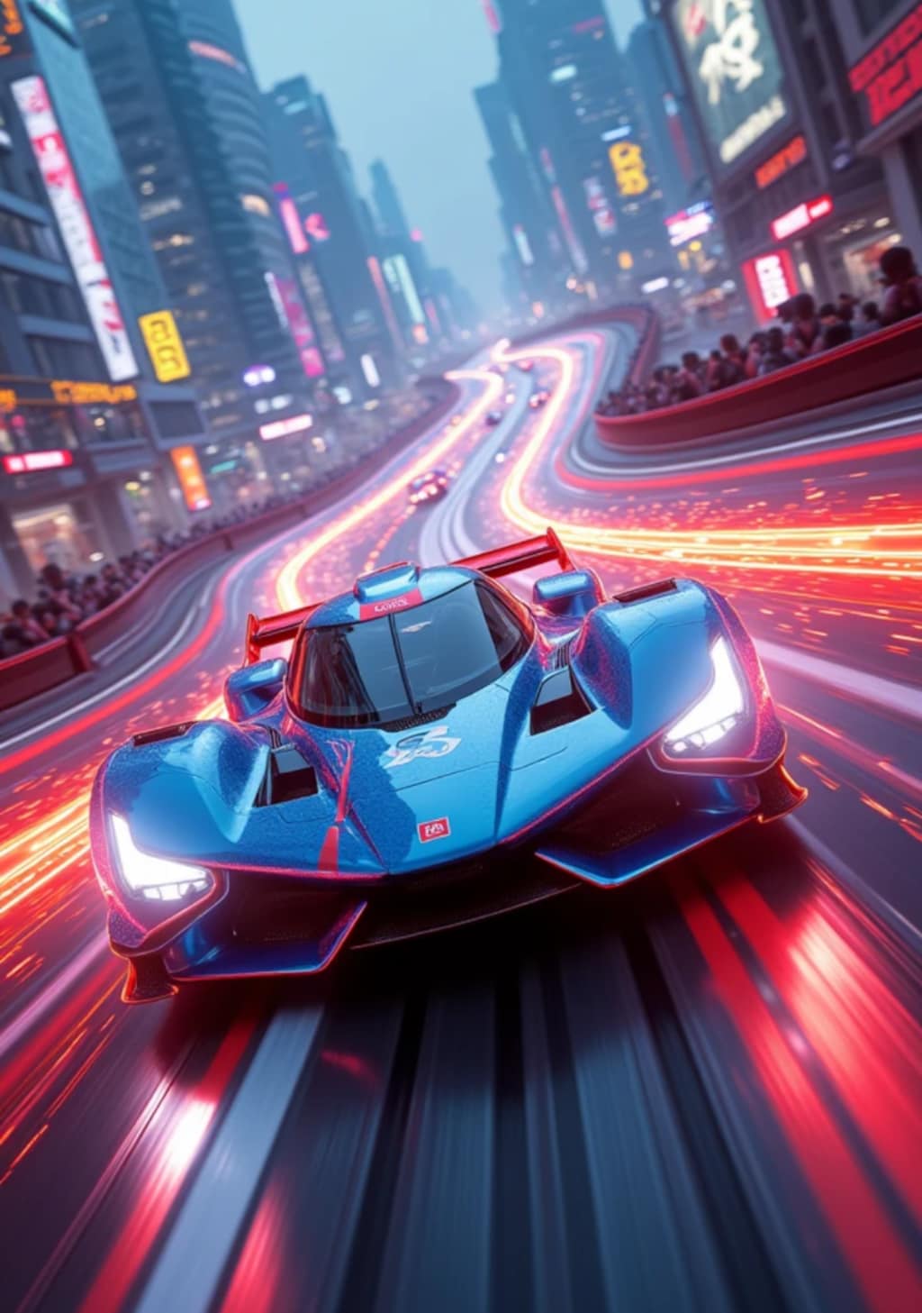 スロットカー　F1　オフロード　火花