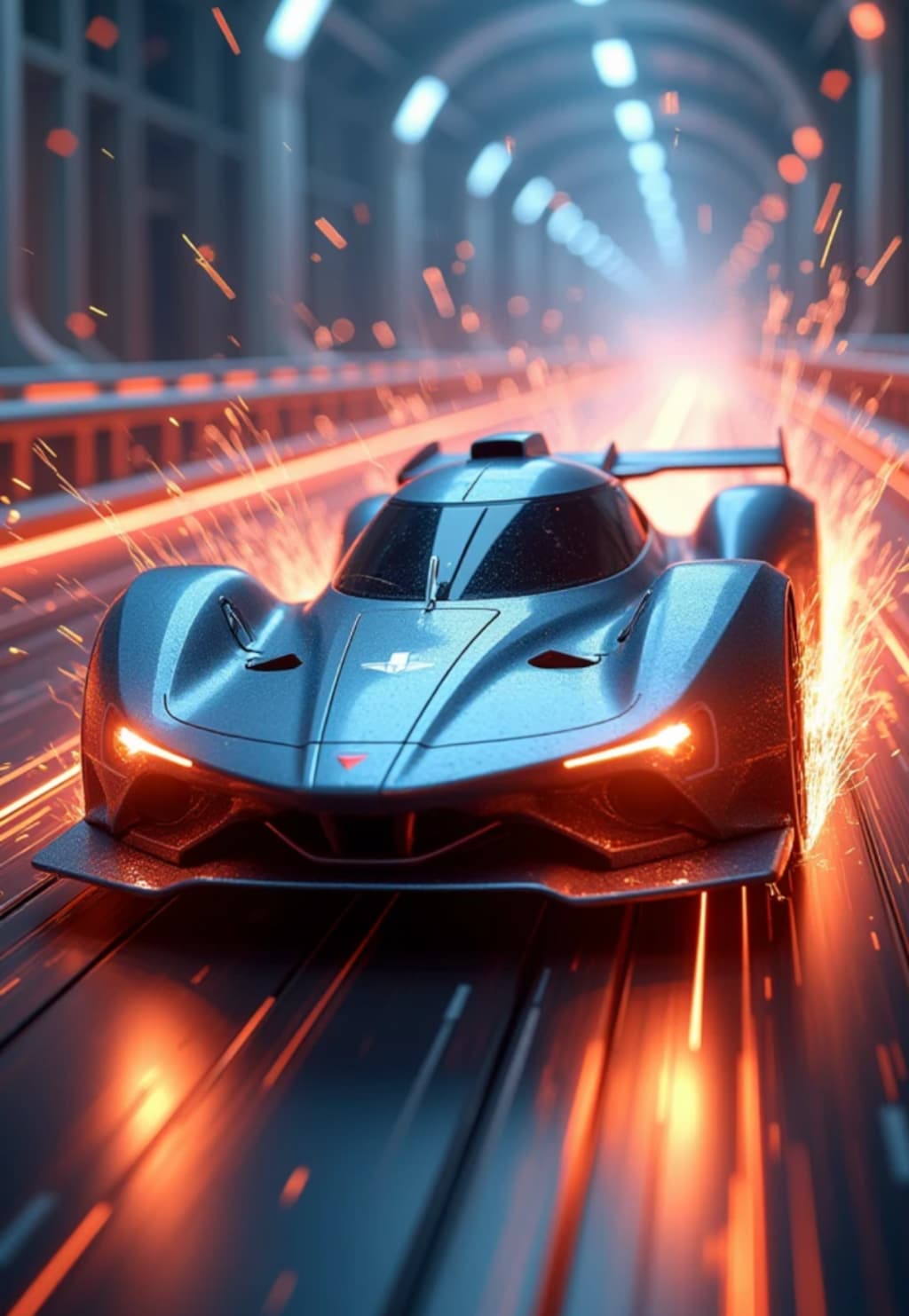 スロットカー　F1　オフロード　火花