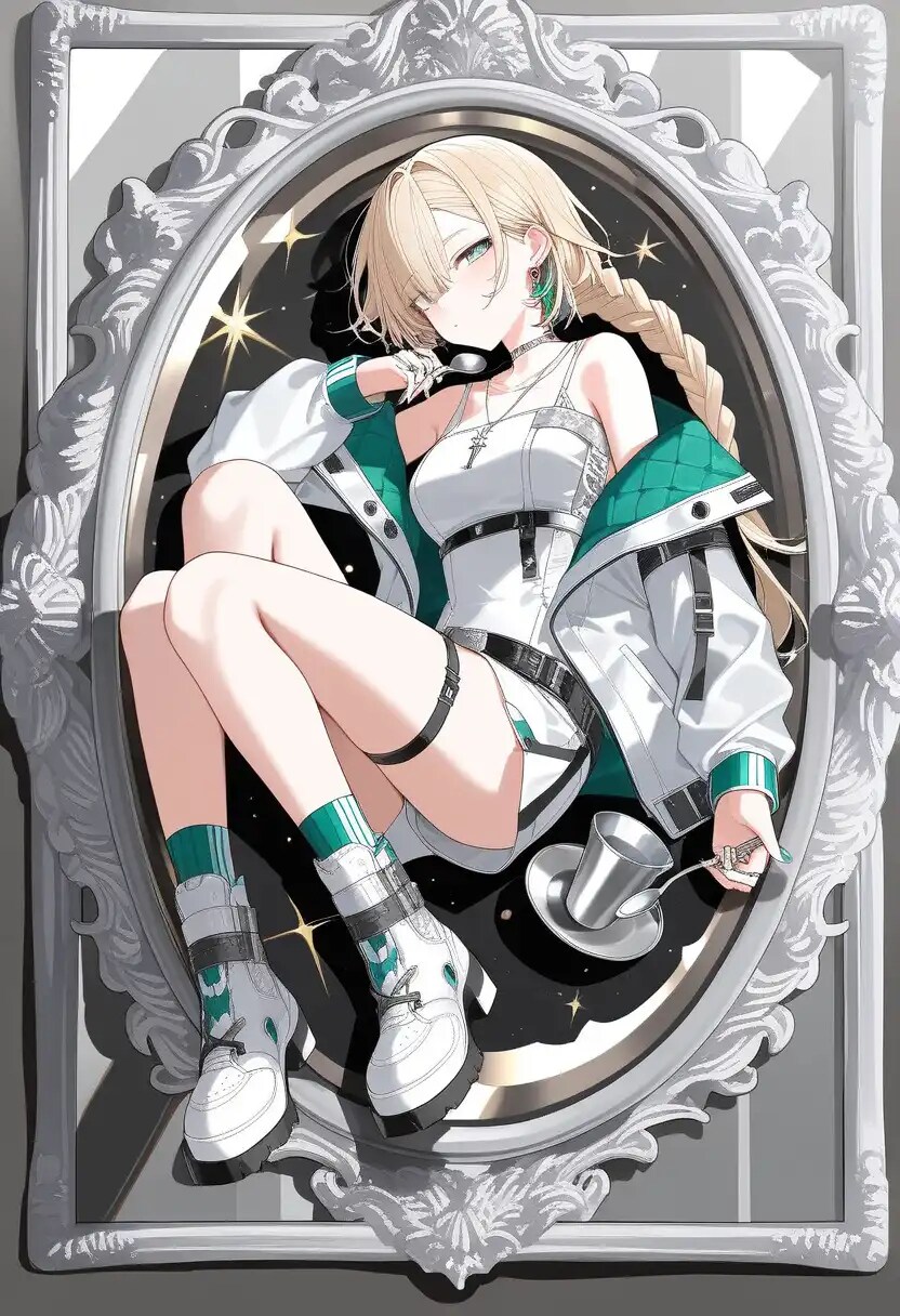 銀を操る美少女 | の人気AIイラスト・グラビア