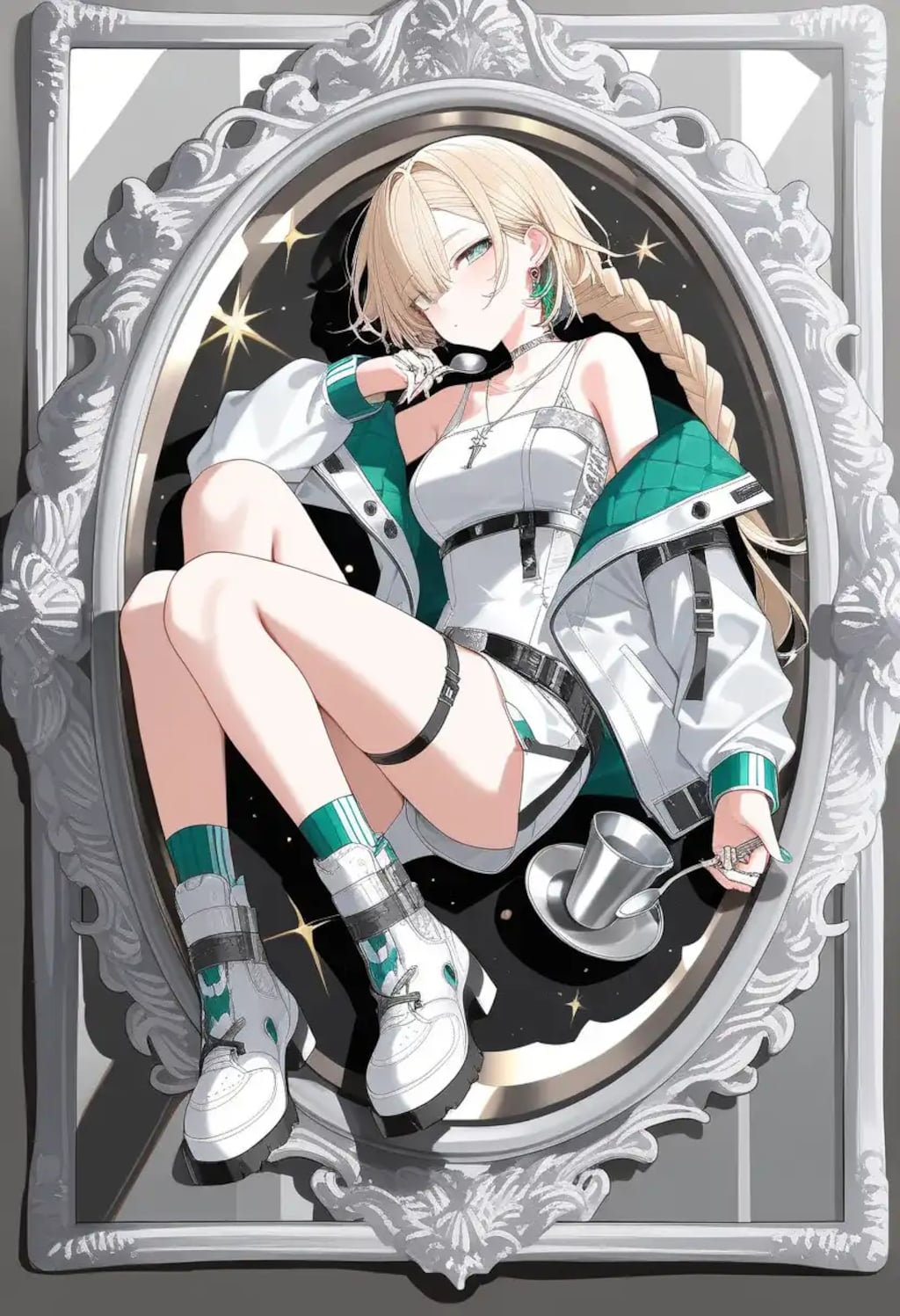 銀を操る美少女
