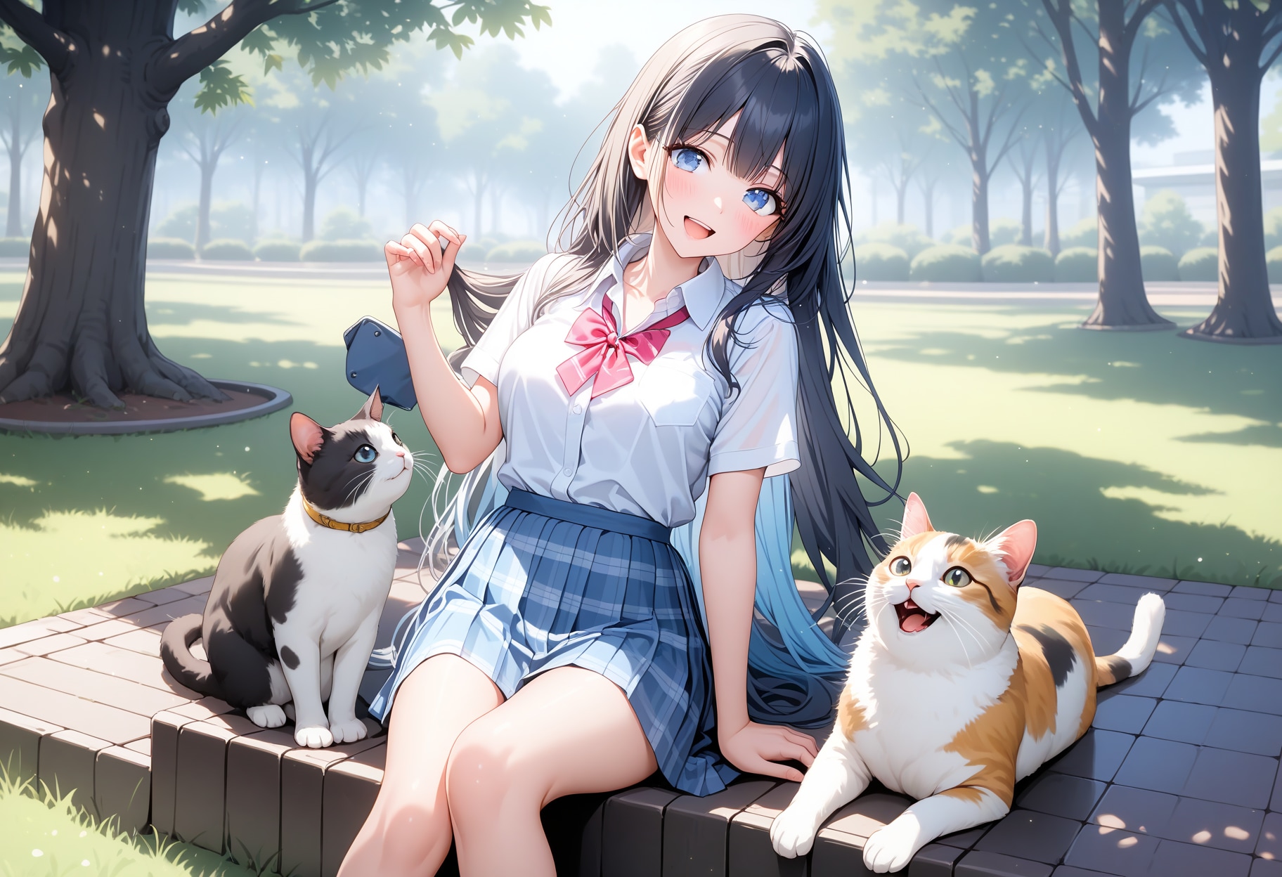 憩いのひととき(≧▽≦) | の人気AIイラスト・グラビア