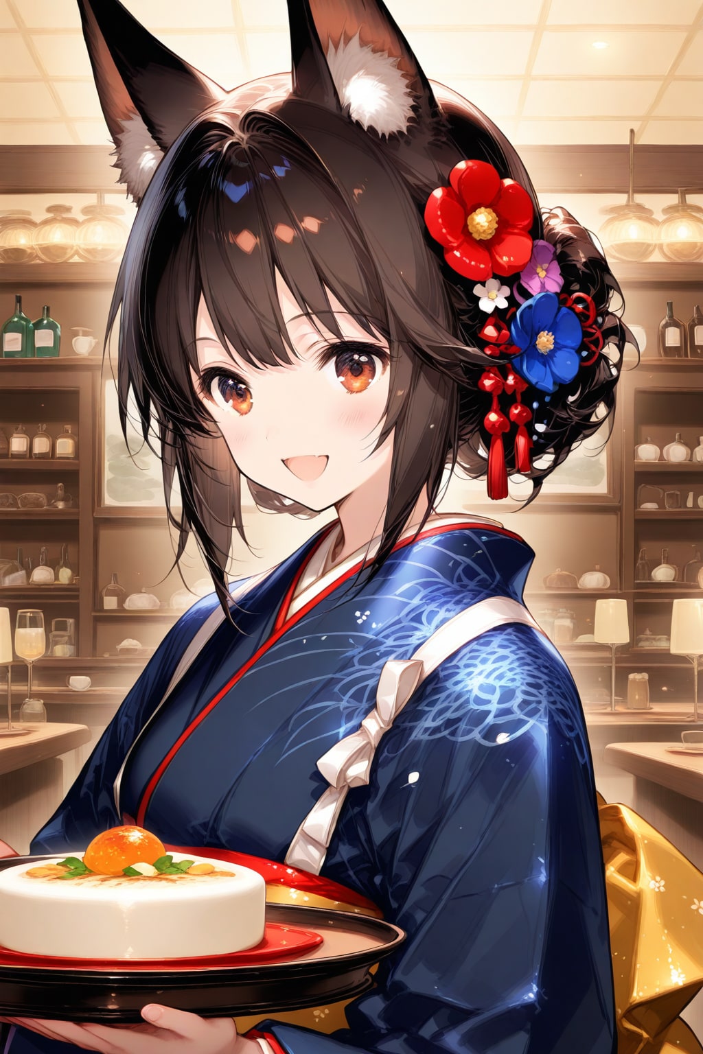 狐娘のコンカフェ