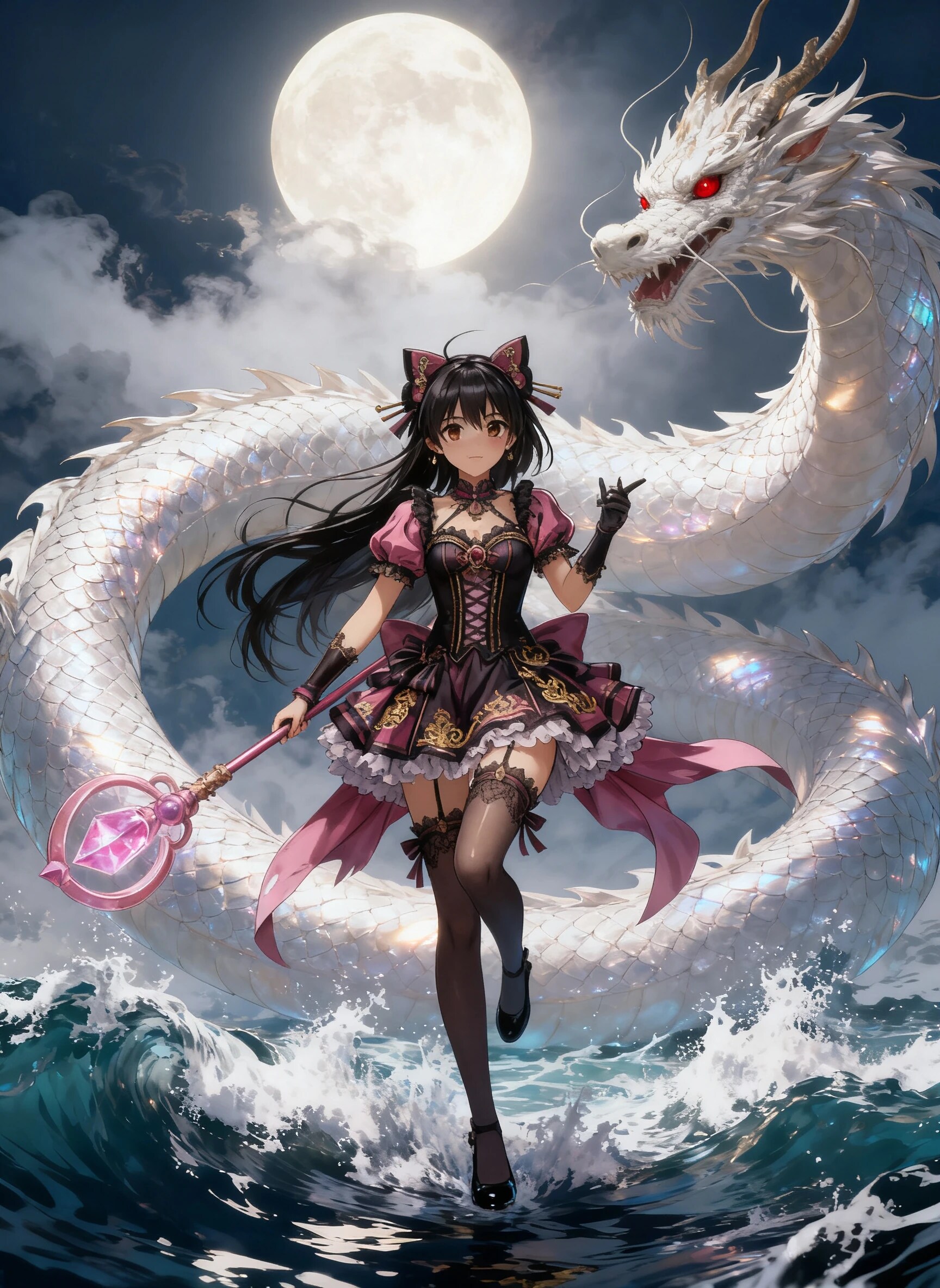 白竜と魔法少女