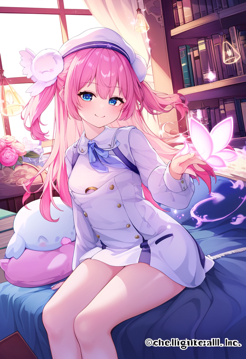 Inside the Mystical Library Garden | の人気AIイラスト・グラビア